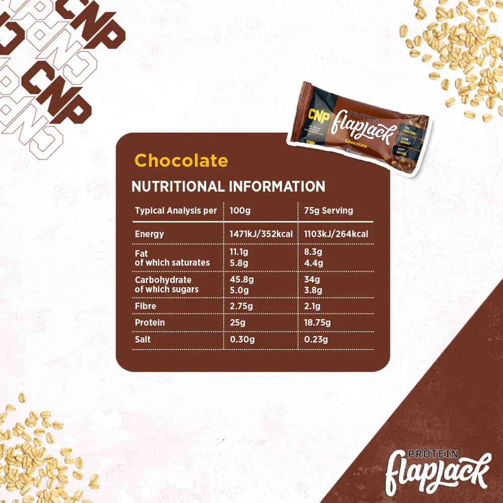 CNP Protein Flapjack Chocolat (12 x 75 g)