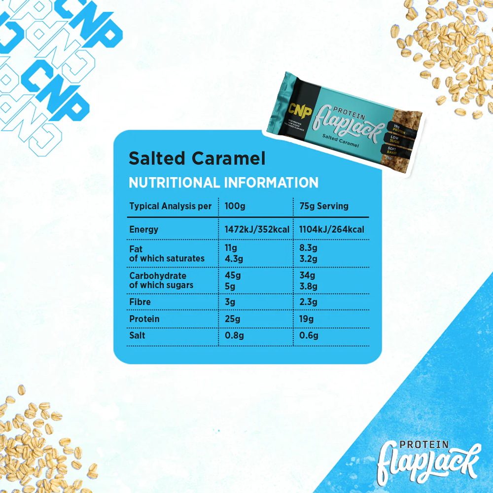 CNP Protein Flapjack Meringue au citron (12 x 75 g)
