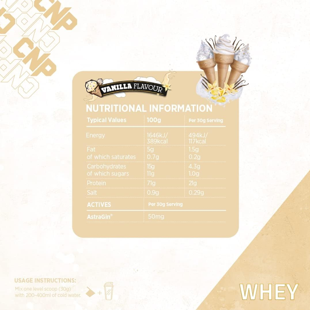 CNP Whey Vanille (2000 g)