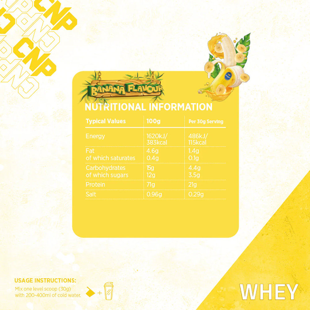CNP Whey Banane (900 g)