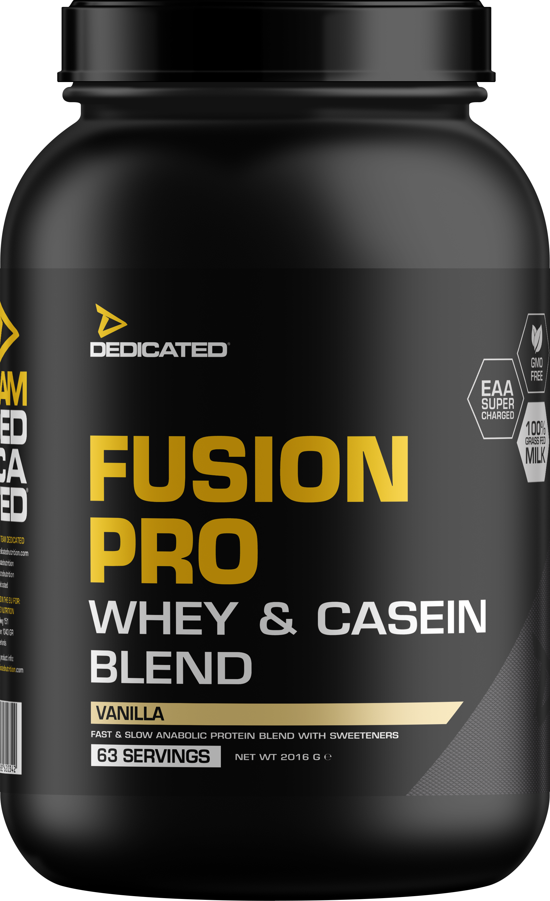 Dedicated Nutrition Fusion Pro Vanille (2016 g)