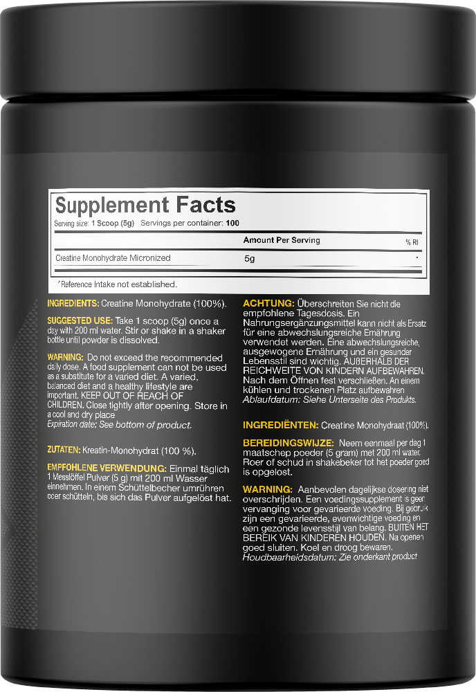 Dedicated Nutrition Creatine (500 g)