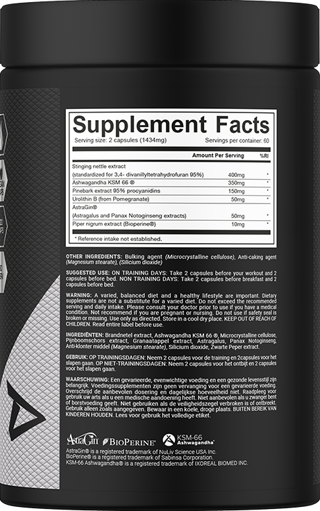 Dedicated Nutrition TESTO-BOL (120 gélules)