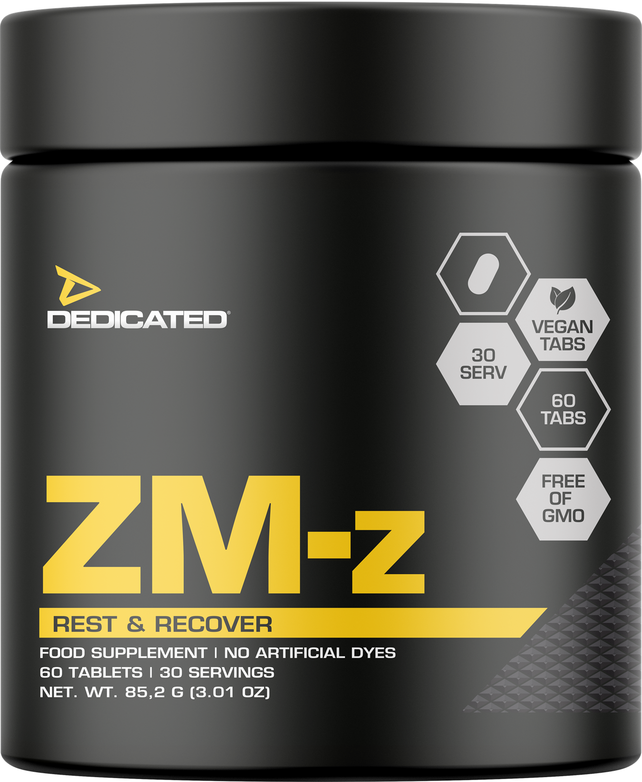 Dedicated Nutrition ZM-z (60 comprimés)
