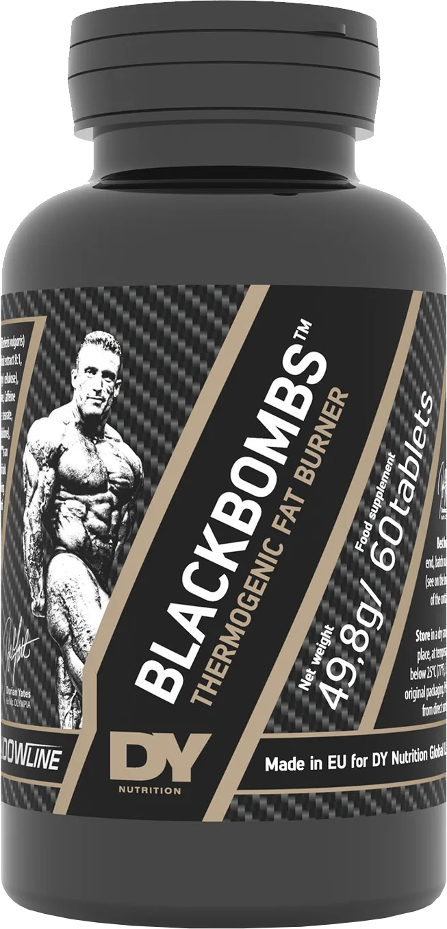 DY Nutrition Blackbombs Fatburner (60 comprimés)