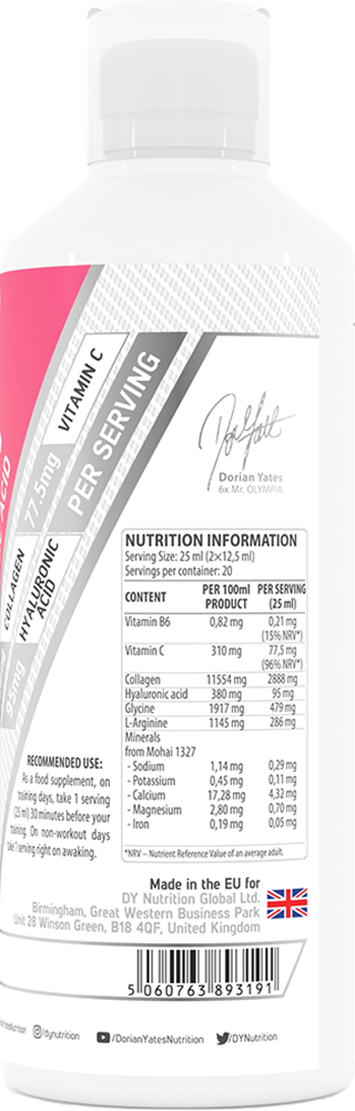 Dorian Yates Nutrition Vitamin B Complex (90 comprimés)