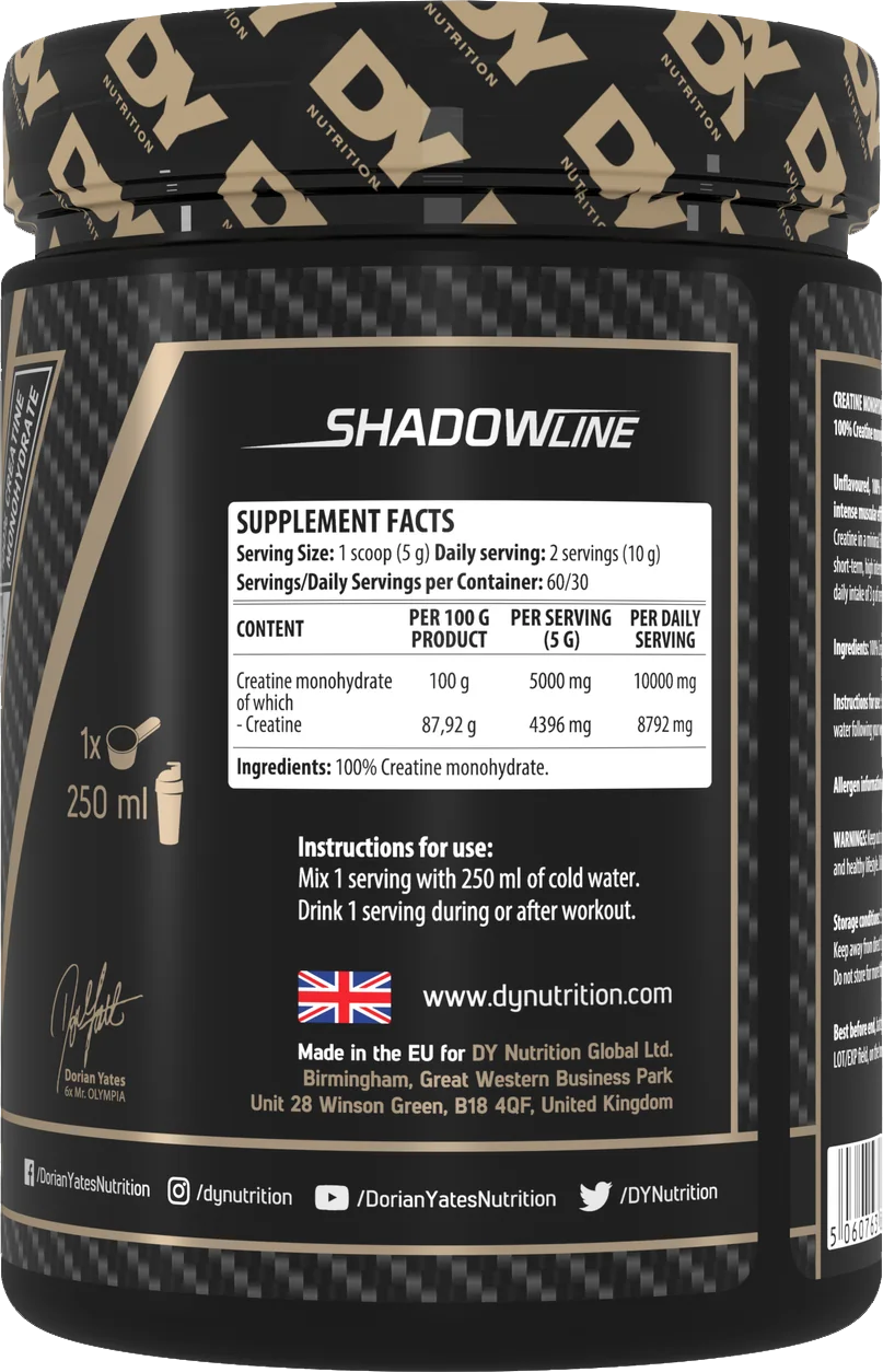 DY Nutrition Creatine Monohydrate (300 g)