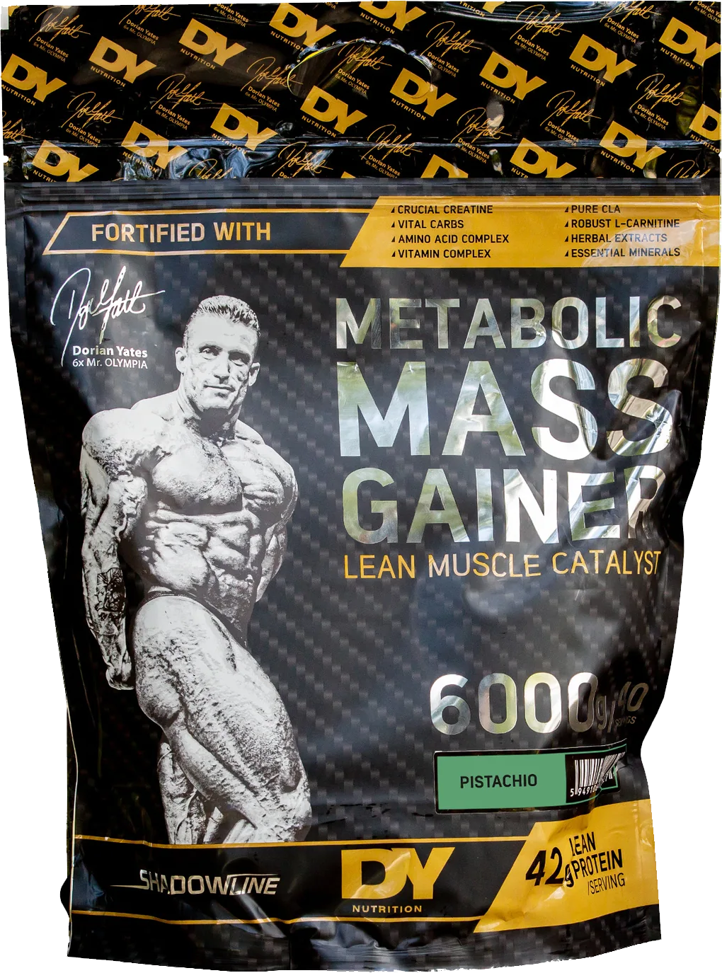 DY Nutrition Metabolic Mass Gainer Pistache (6000 g)