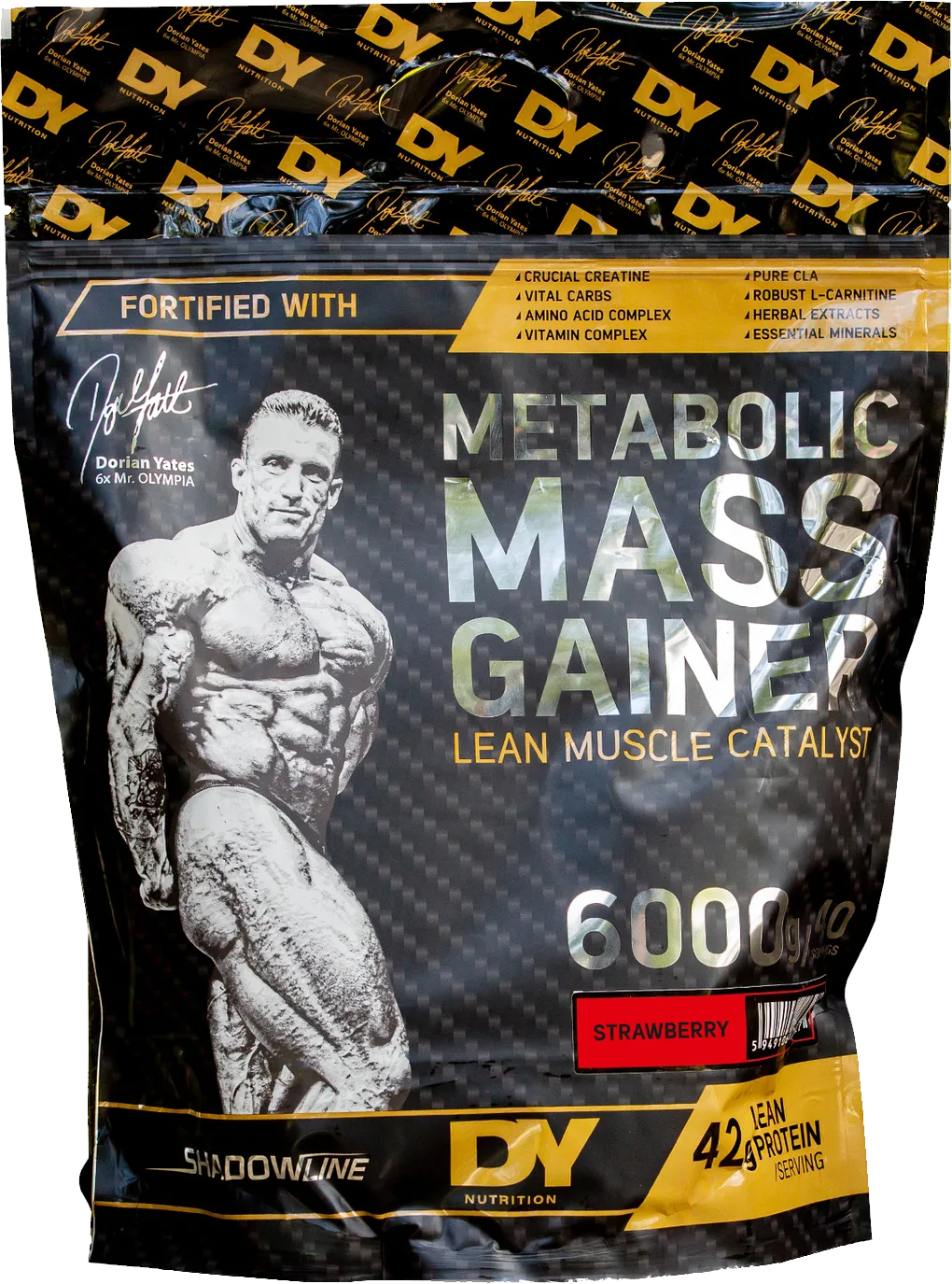 DY Nutrition Metabolic Mass Gainer Fraise (6000 g)