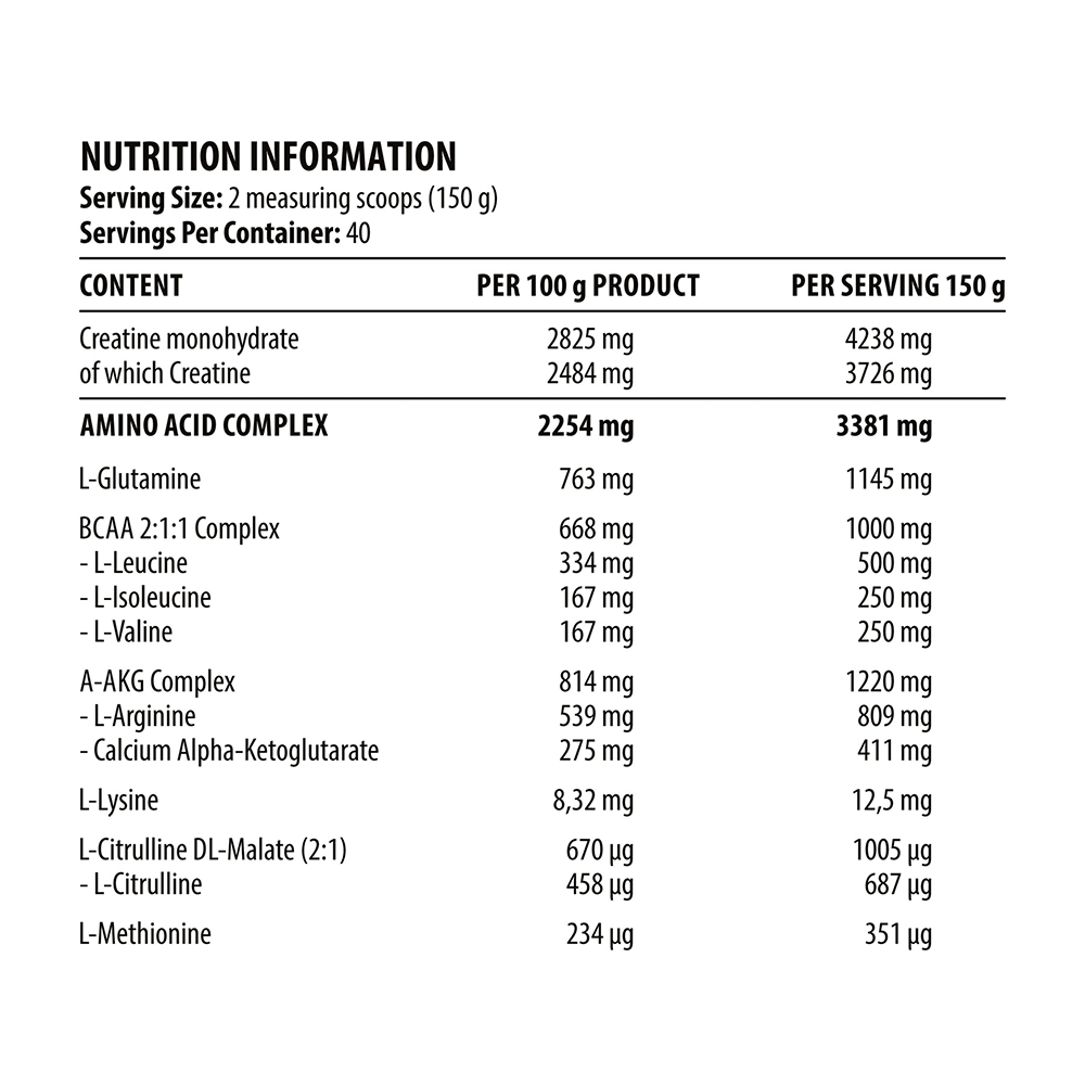 DY Nutrition Metabolic Mass Gainer Vanille (6000 g)