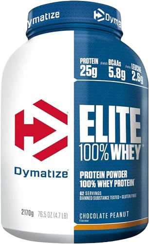 Dymatize Elite Whey Protein Chocolat Cacahuètes (2100 g)