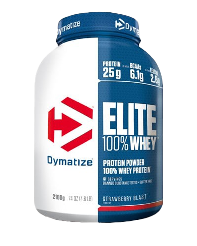 Dymatize Elite Whey Protein Fraise (2100 g)