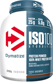 Dymatize ISO 100 Hydrolized Fudge Brownie (2200 g)