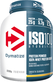 Dymatize ISO 100 Hydrolized Smooth Banana (2200 g)
