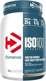 Dymatize ISO 100 Hydrolized Chocolat Noix de coco (900 g)