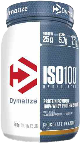 Dymatize ISO 100 Hydrolized Chocolat Cacahuètes (900 g)
