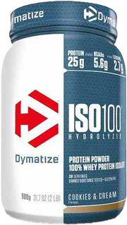 Dymatize ISO 100 Hydrolized Cookies & Cream (900 g)