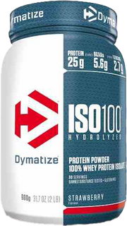 Dymatize ISO 100 Hydrolized Fraise (900 g)