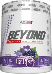 EHP Labs Beyond BCAA+EAA Intra-Workout Grape Lollipop (60 doses)