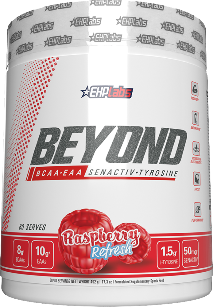 EHP Labs Beyond BCAA+EAA Intra-Workout Raspberry Refresh (60 doses)
