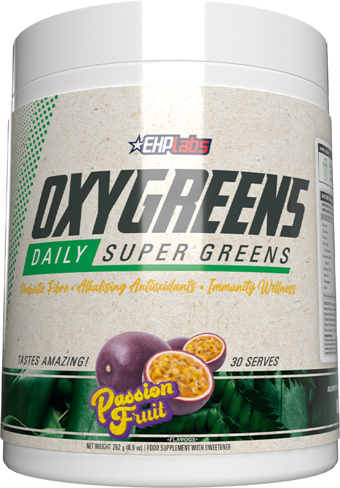 EHP Labs OxyGreens Fruit de la passion (30 doses)