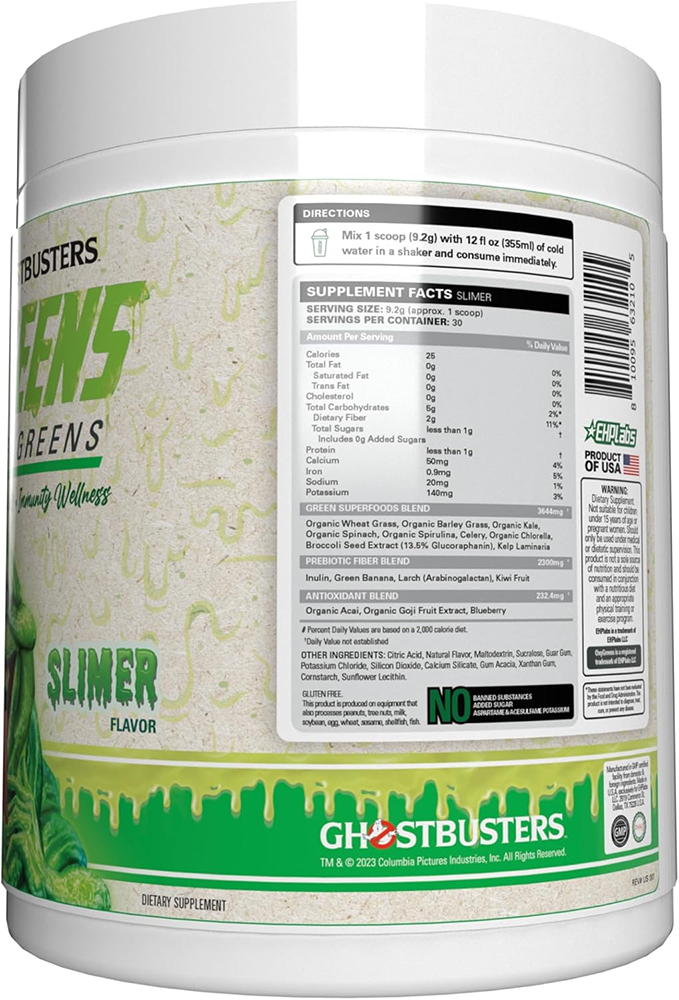 EHP Labs OxyGreens Slimer Lime (30 doses)