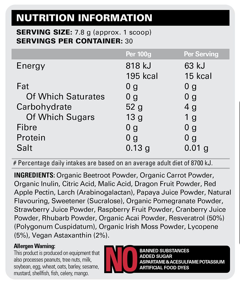 EHP Labs OxyReds Fruit Xplosion (30 doses)