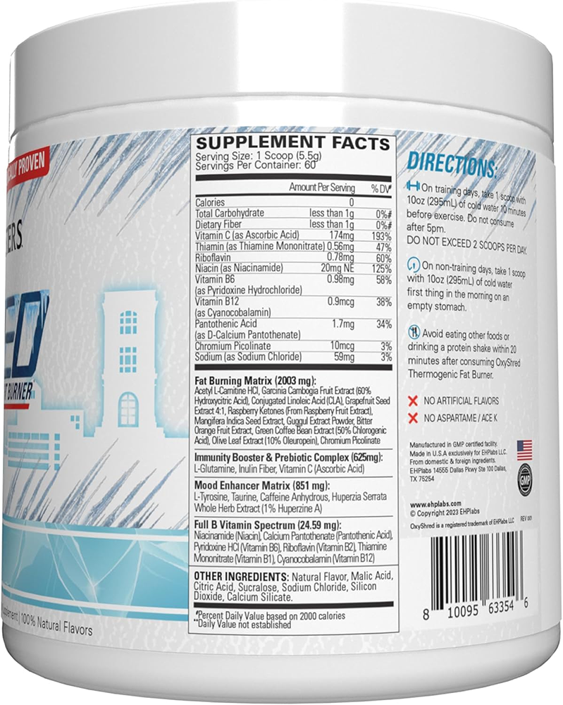 EHP Labs OxyShred Frosty Big Apple (60 doses)
