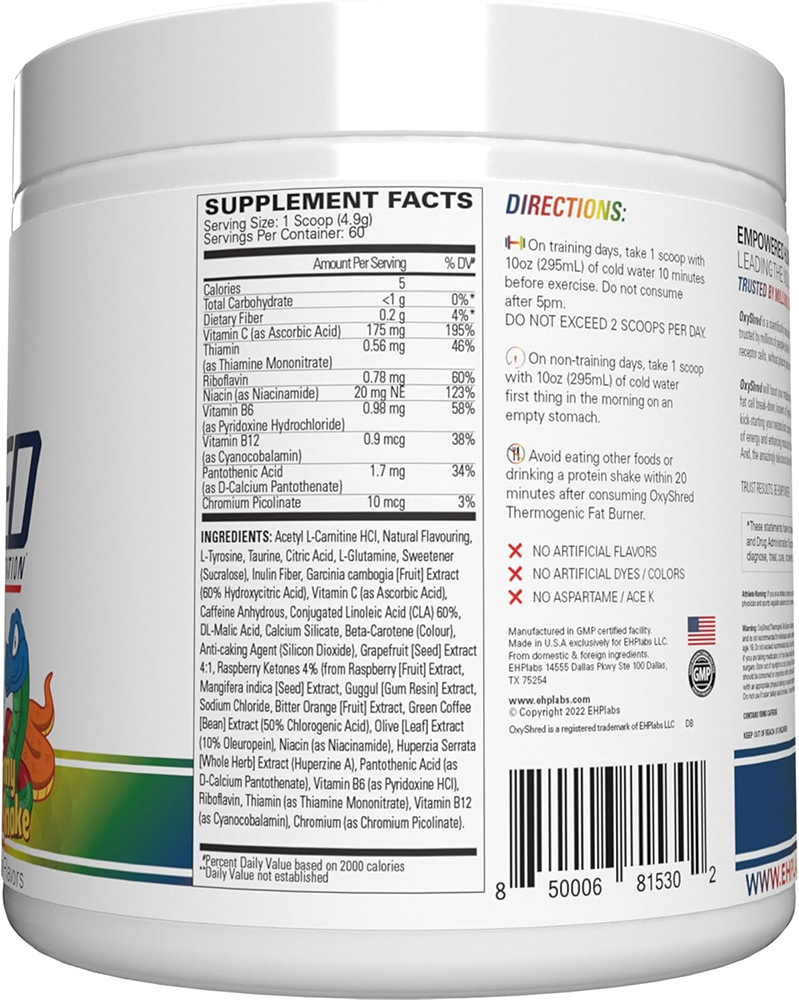 EHP Labs OxyShred Gummy Snake (60 doses)