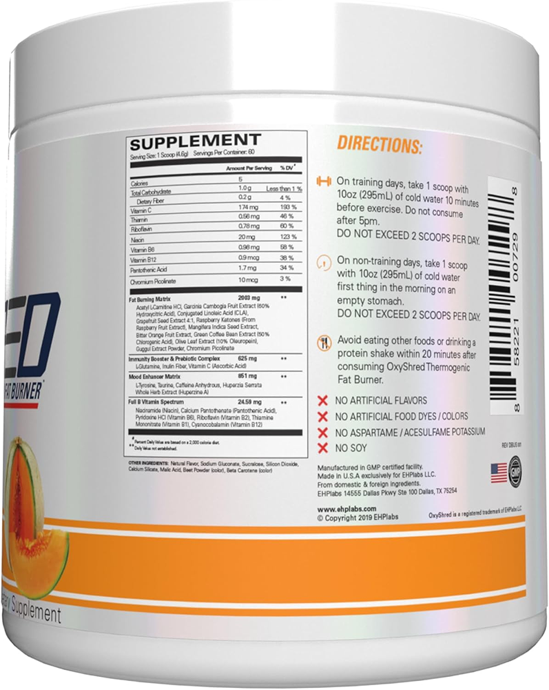 EHP Labs OxyShred Wild Melon (60 doses)