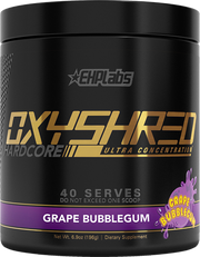 EHP Labs OxyShred Hardcore Grape Bubblegum (40 doses)
