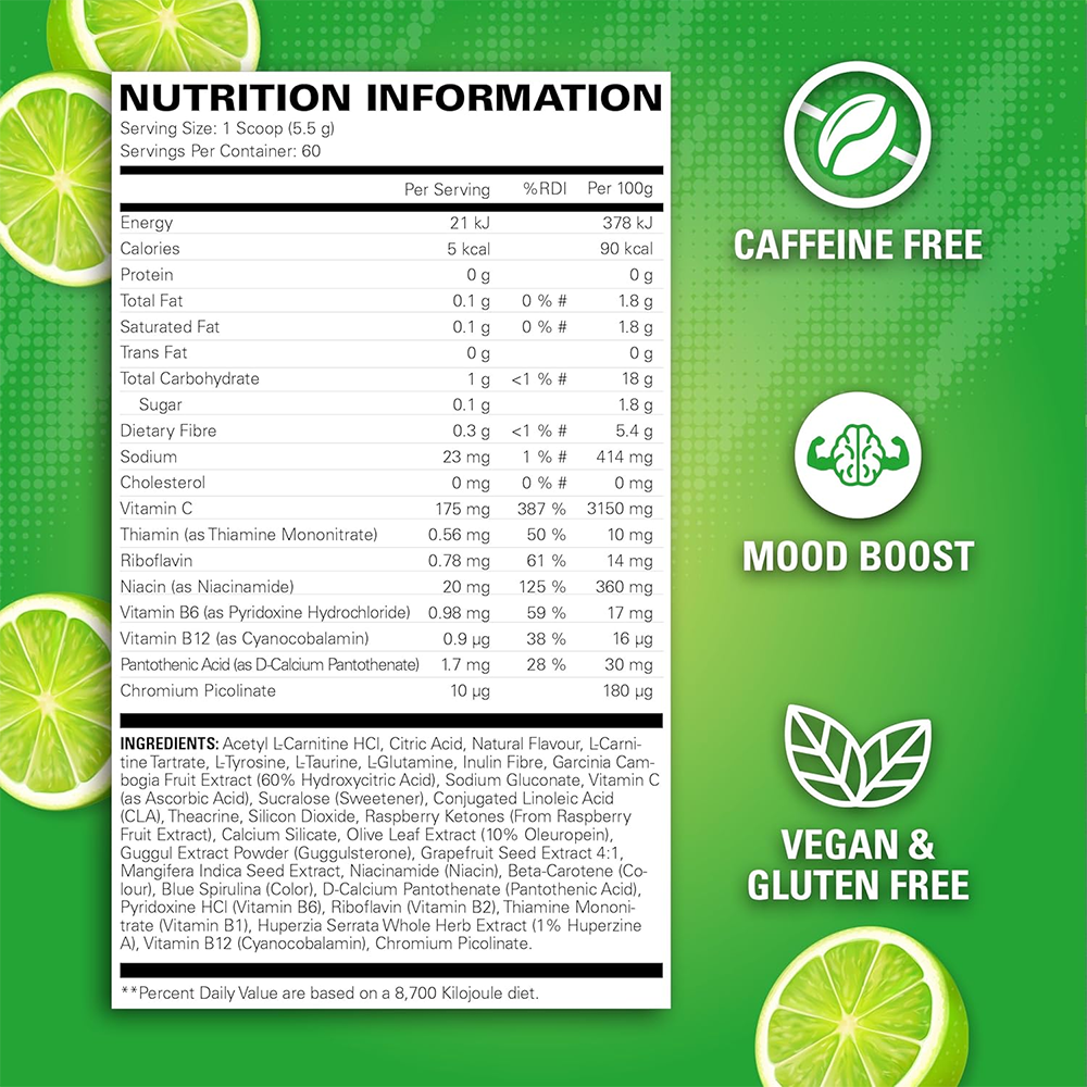 EHP Labs OxyShred Non-Stim Mojito (60 doses)