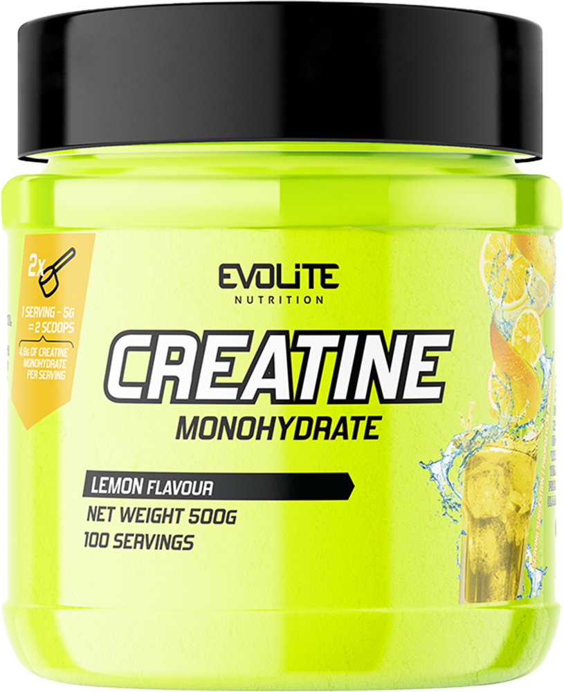 Evolite Creatine Monohydrate Citron-Citron vert (500 g)