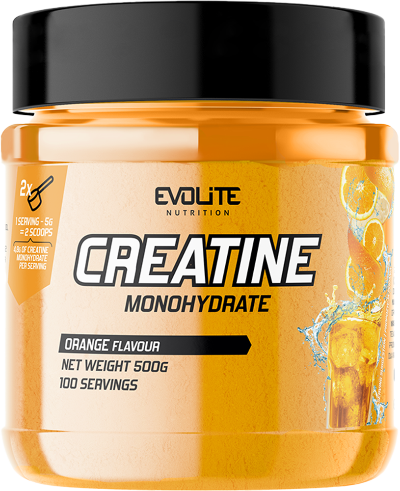 Evolite Creatine Monohydrate Orange (500 g)