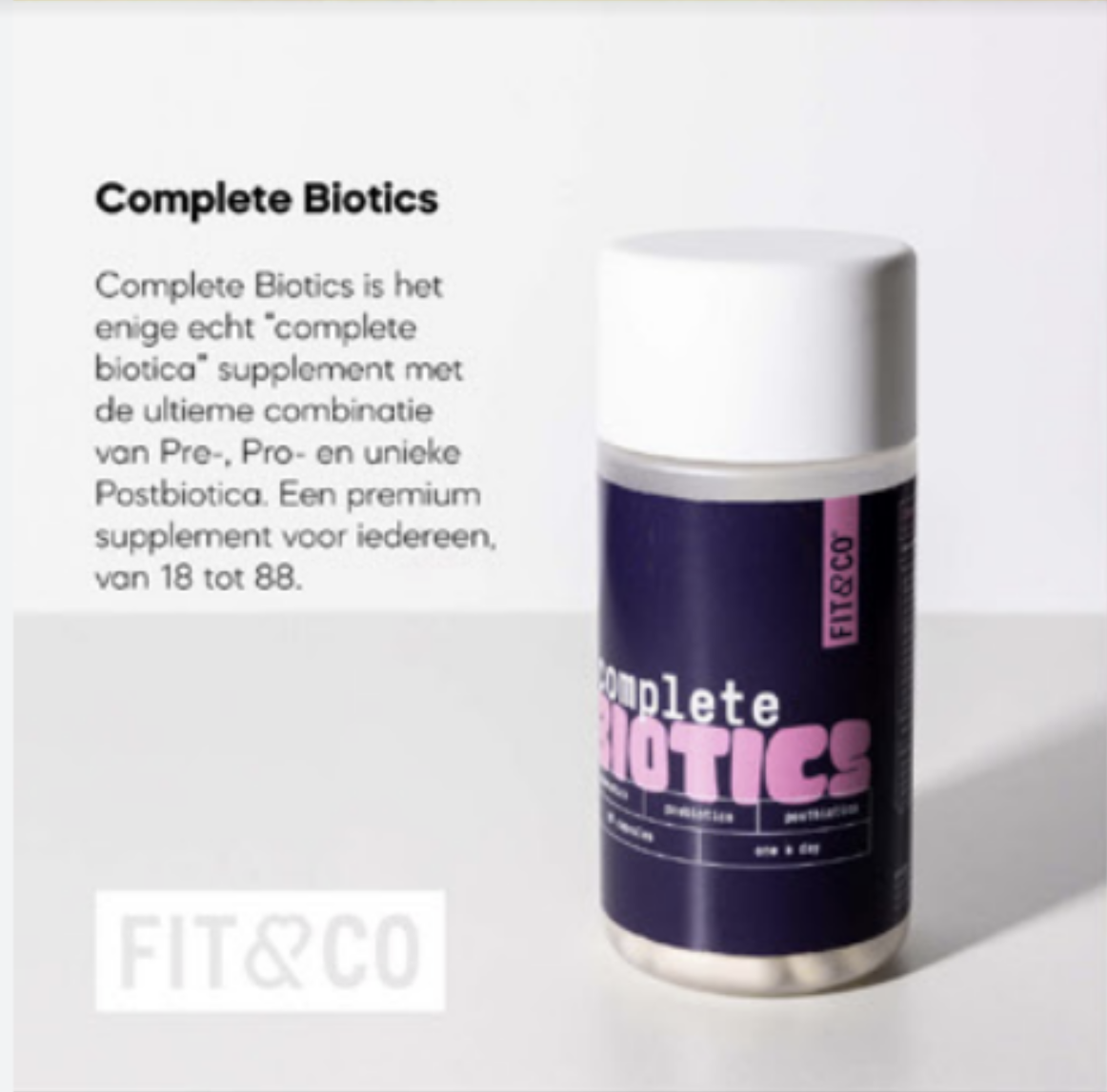 Fit & Co Complete Biotics (60 gélules)
