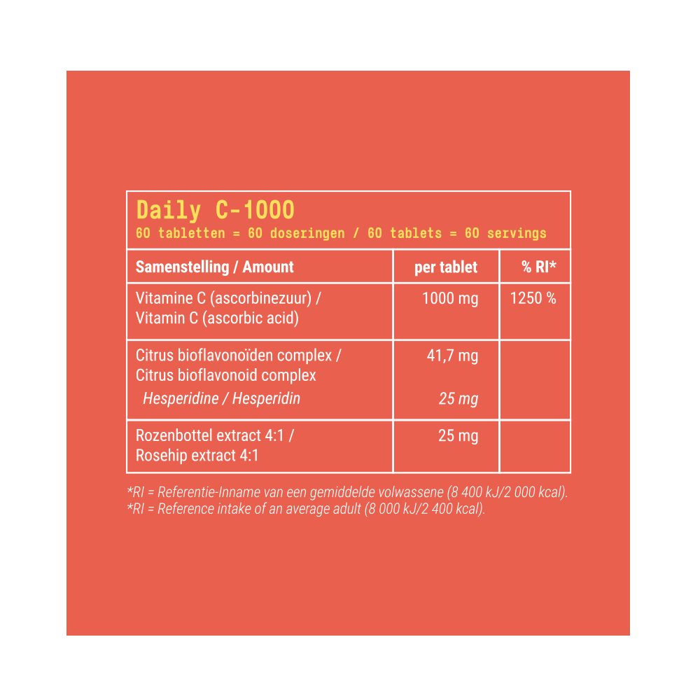 Fit & Co Daily C-1000 (60 comprimés)