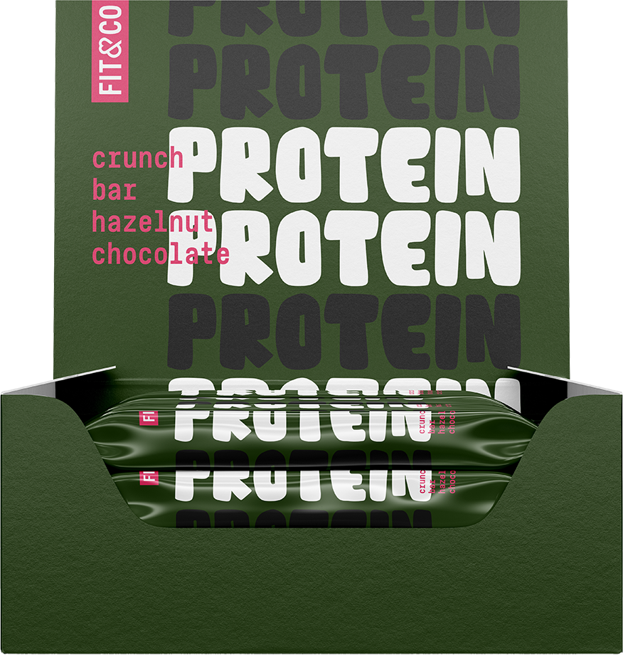 Fit & Co Protein Crunch Bar Noisette Chocolat