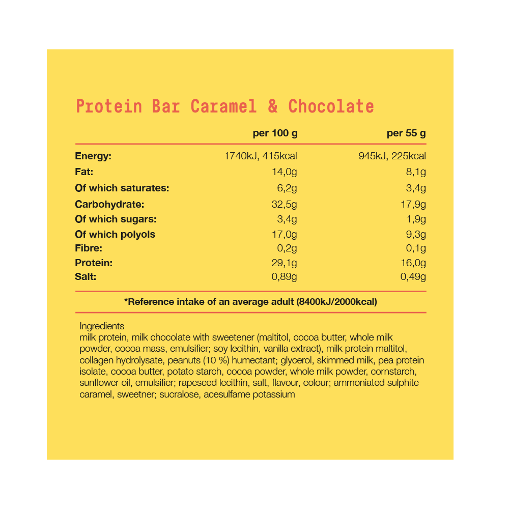 Fit & Co Protein Soft Bar Cacahuètes Caramel