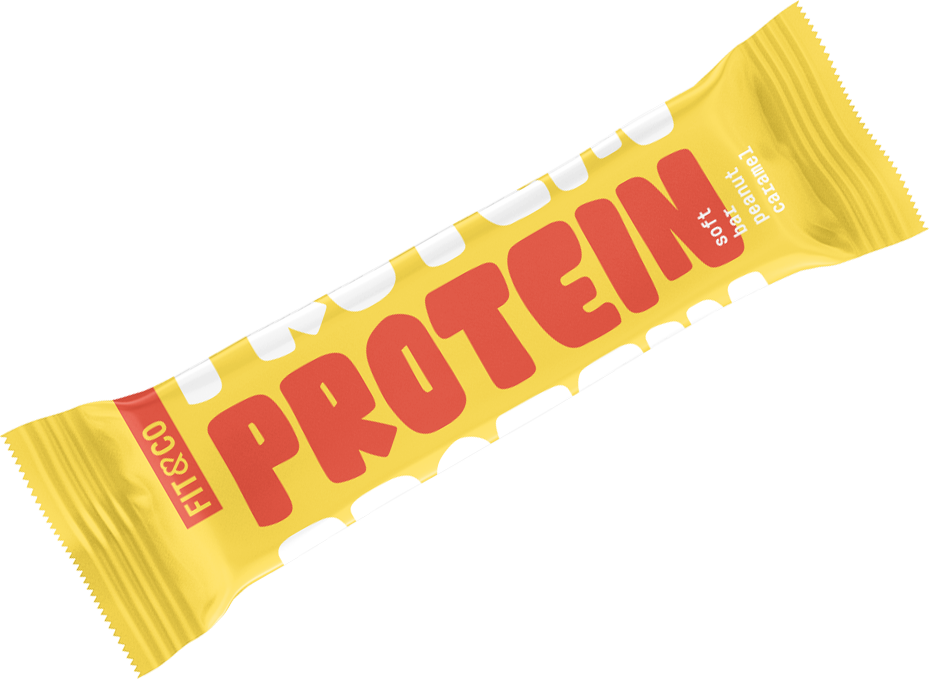 Fit & Co Protein Soft Bar Cacahuètes Caramel