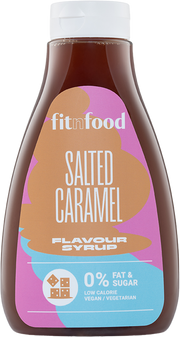 FitnFood Syrup Caramel au beurre salé (425 ml)