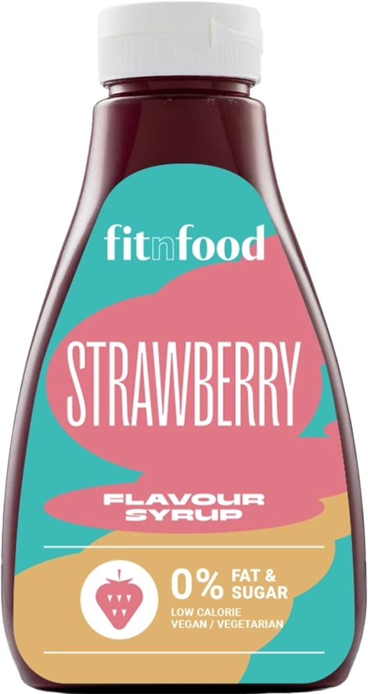 FitnFood Syrup Fraise (425 ml)