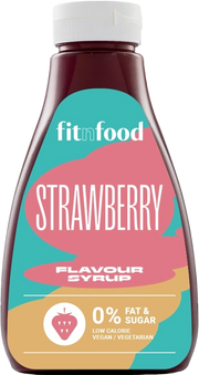 FitnFood Syrup Fraise (425 ml)