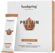 Foodspring Protein Bar High Protein Hazelnut Cream (12 x 60 g)