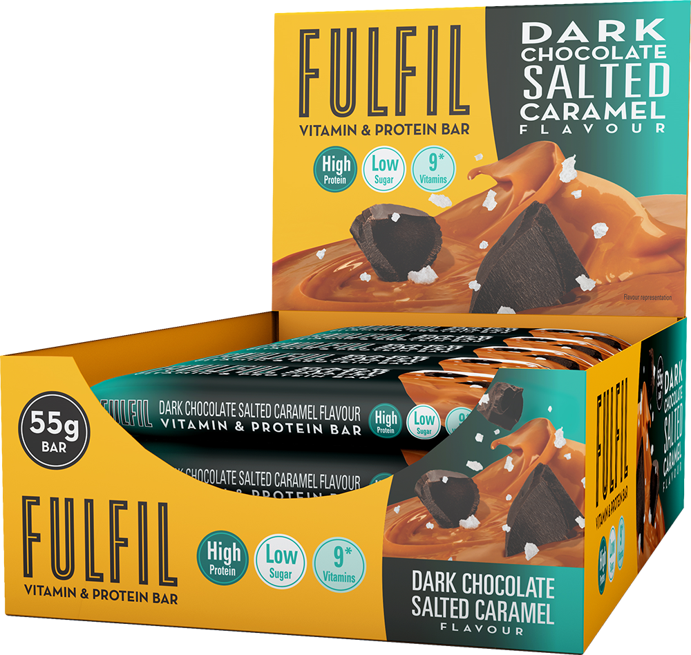 Fulfil Vitamin & Protein Bar Chocolate Deluxe (15 x 55 g)