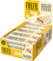 Fulfil Vitamin & Protein Bar Chocolat blanc Cookies & Cream (15 x 55 g)