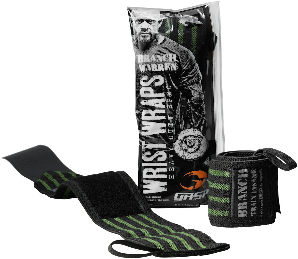 GASP Branch Warren 18" Wrist Wraps