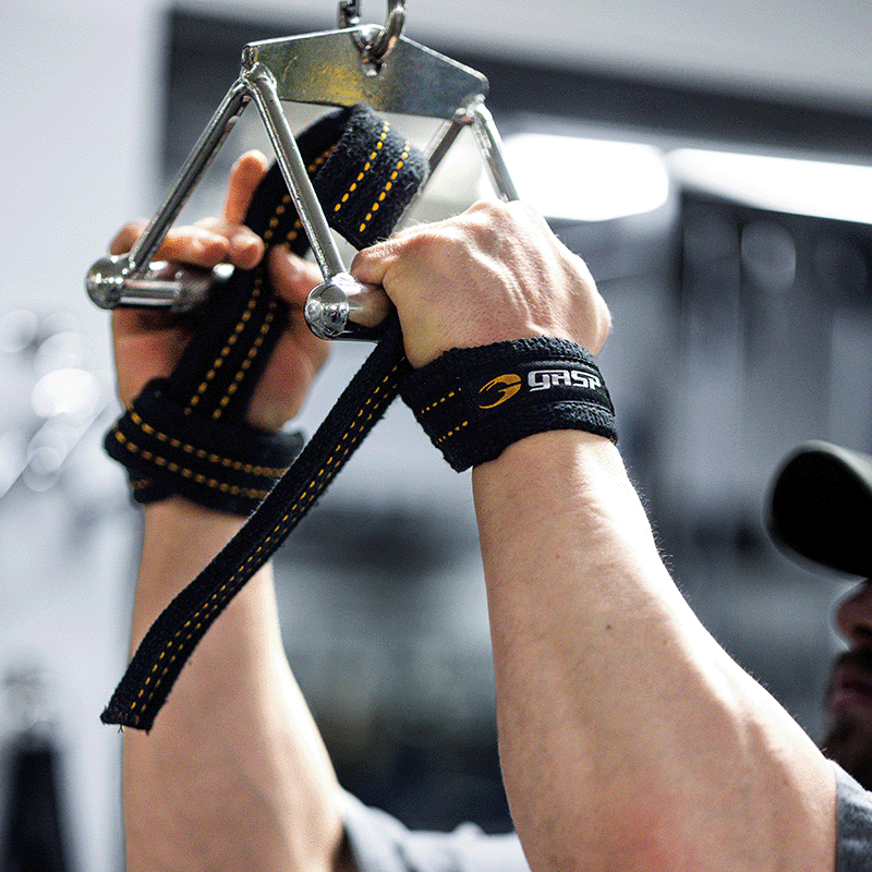 GASP Lifting Straps - Black