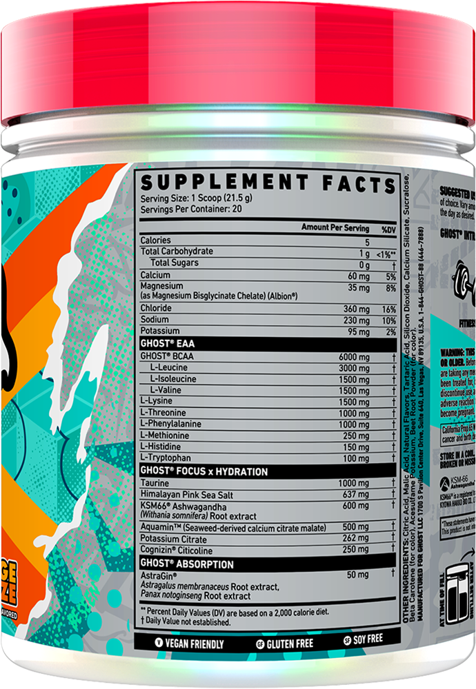 Ghost Intra Orange Squeeze (20 doses)