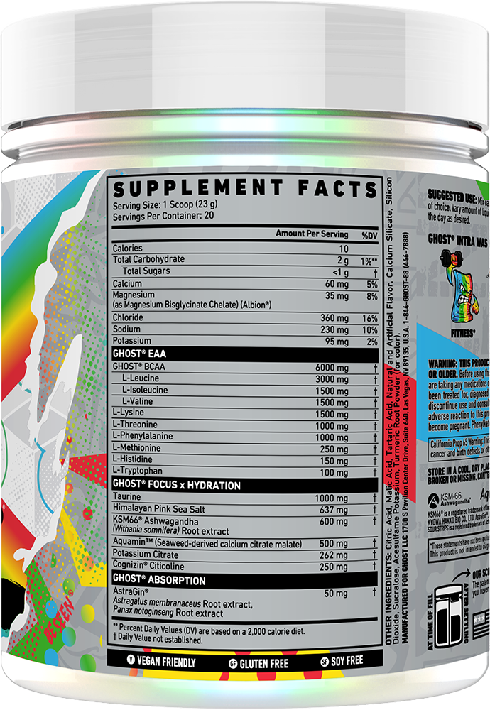 Ghost Intra Framboise bleue (20 doses)