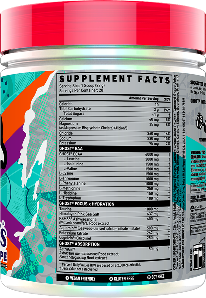 Ghost Intra Welch's Grape (20 doses)
